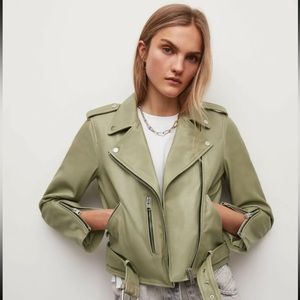 AllSaints Balfern Leather Jacket